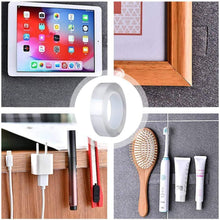 Sticky Tape Washable Adhesive 1M Tape Reusable, wear - resistant Tape Nano Tape Double Sided Tape For Paste Photos Home Office School - justgrabit.in | Just Grab It