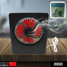 Portable Desk Fan – 1 Speed Setting, Personal Table Fan for Office, School & Home Use (1 Pc) - Justgrabit Inc.