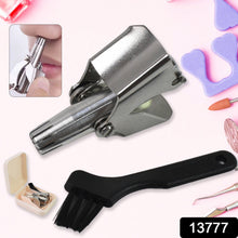 Nose Hair Clipper, Stainless Steel Hair Remover (1 Pc / With Brush & Plastic Case) - justgrabit.in | Just Grab It
