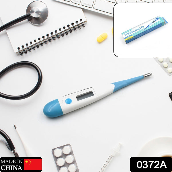 Thermometer for Adults, Child With LCD Backlight Display & Thermometer Cover Thermometer for Fever - justgrabit.in | Just Grab It