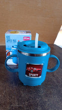Supermom Kids Sporty Sipper Mug with Straw and Dual Handles Approx 300ml (1 Pc) - justgrabit.in | Just Grab It