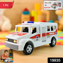Funwoods Friction Powered Ambulance Toy for Kids (1 Pc) - justgrabit.in | Just Grab It
