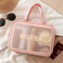 Big Zippered Cosmetic Pouch, Toiletry Bag for Cosmetics (1 Pc) - justgrabit.in | Just Grab It