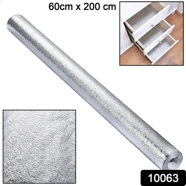 Self - Adhesive Wallpaper Aluminum Foil Wall Paper (60×200 Cm / Mix Design) - justgrabit.in | Just Grab It