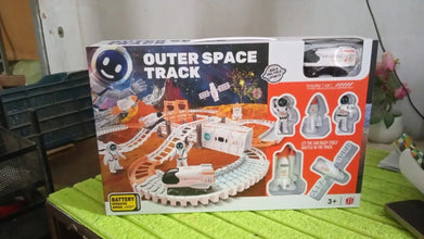 Outer Space Race Track Set for Kids Toys (1 Set) - justgrabit.in | Just Grab It