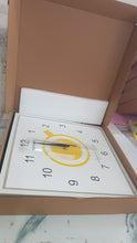 Decorative Square Wall Clock Battery Operated – 1 Pc - justgrabit.in | Just Grab It
