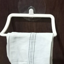 Multi - Purpose Self Adhesive, Strong Sticker Self Adhesive Wall Mounted Hand Towel Holder/Hanger - justgrabit.in | Just Grab It