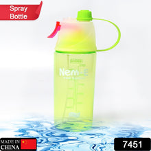 600ml BPA Free Sports Spray Water Bottle for Gym, Cycling & Hiking - justgrabit.in | Just Grab It