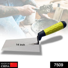 Square Head Professional Render Plastering Trowel, Smooth Trowel 14 Inch - Justgrabit Inc.