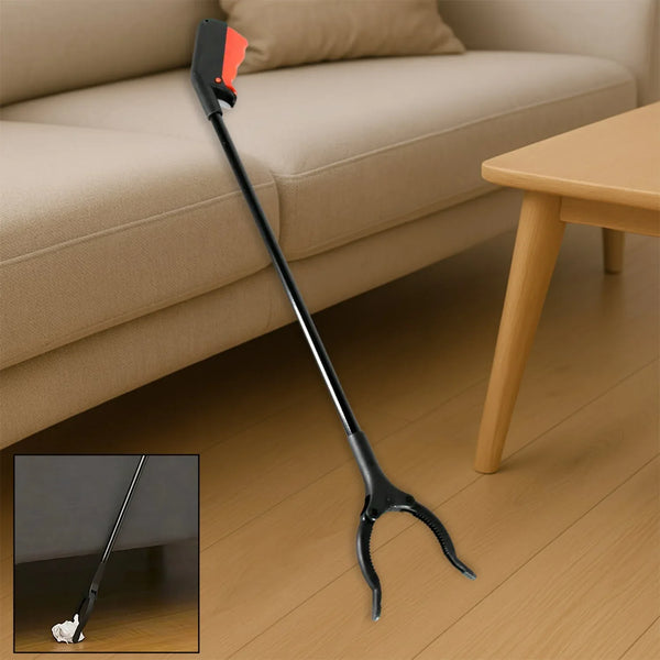 Extra Long Trash Picker Upper – Rotating Grip Arm for Litter, Elderly, Garden & Disabled Assistance - Justgrabit Inc.