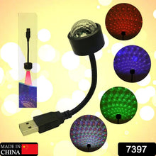 USB Star Projector & Disco Ball Light for Car & Bedroom Decor - justgrabit.in | Just Grab It