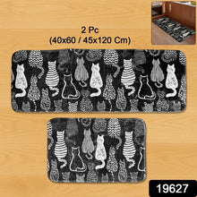 2 Pc Kitchen Floor Mat Set (40x60 cm & 45x120 cm) - Justgrabit Inc.
