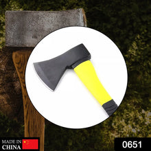 Fiberglas's Body Rubberised Handle Wood Cutting Axe - Justgrabit Inc.