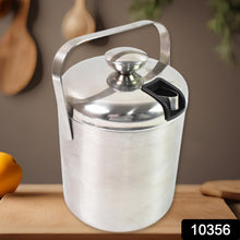 Stainless Steel Ice Buckets with Lid (1.3 Liters Approx) - justgrabit.in | Just Grab It
