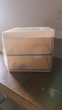 2 Layer 5 Compartment Desk Organizer with Transparent Drawer (1 Pc / 15×13×11 Cm) - justgrabit.in | Just Grab It
