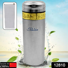 Stainless Steel Water Bottle Leak Proof, Rust Proof, Hot & Cold Drinks, Gym Sipper BPA Free Food Grade Quality, Steel fridge Bottle For office / Gym / School (350 Ml Approx) - Justgrabit Inc.
