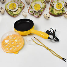 Multi - functional Electric 2 - in - 1 Egg Frying Pan with Boiler & Measuring Cup - justgrabit.in | Just Grab It