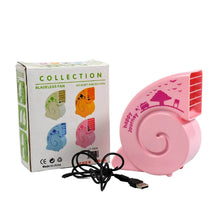 Cute USB Mini Fan: Bright, Quiet & Portable for Your Desk (Battery Not Included) - Justgrabit Inc.