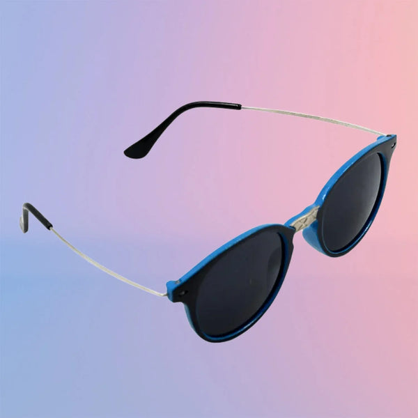 UV Protected Round Sunglasses, classic Sunglasses for Men & Women, Lightweight - justgrabit.in | Just Grab It