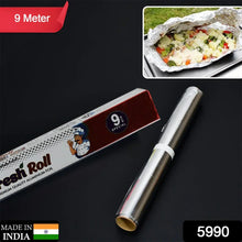 Aluminum Foil Roll Heavy Duty Non Stick Thick Aluminum Foil Sheet Baking Grilling Tool (9 Mtr) - justgrabit.in | Just Grab It