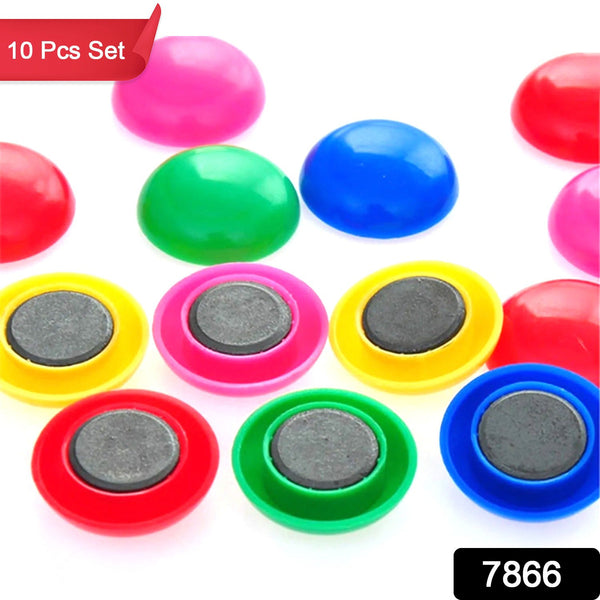 Durable Magnetic Button Set for Kids’ Experiments (10 Pc, Round Shape) - justgrabit.in | Just Grab It
