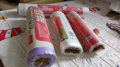 Garbage Bags Bathroom Can Liners for Bedroom Home Kitchen Garbage Bags, Transparent Foil Wrap (Mix Size) - justgrabit.in | Just Grab It