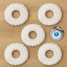 Microfiber Spin Mop Refill Head 360° Rotating Mop (5 Pc) - Justgrabit Inc.