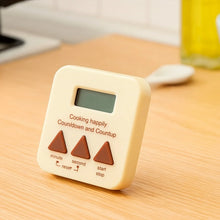 DIGITAL KITCHEN TIMER CLEAR BIG DIGITS 0 - 99 MIN FOR COOKING OFFICE CLOCK - justgrabit.in | Just Grab It