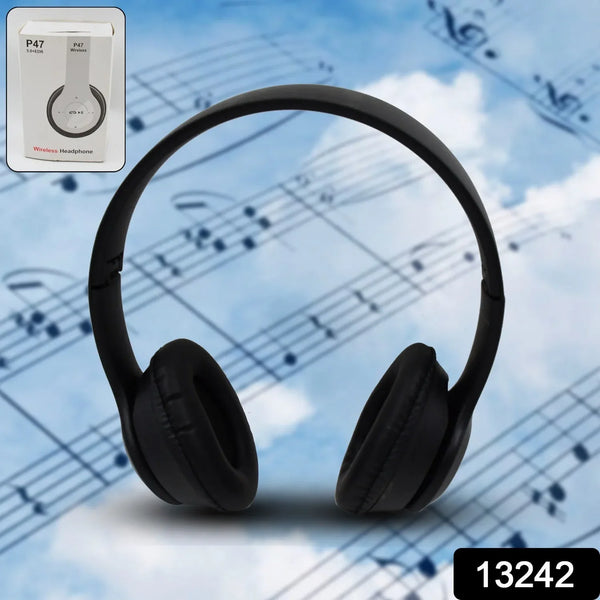 Foldable Wireless Headphone with Calling Function (1 Pc) - Justgrabit Inc.