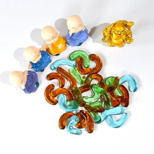 Glass Gem Stone, Flat Round Marbles Pebbles for Vase Fillers, Attractive pebbles for Aquarium Fish Tank. - Justgrabit Inc.