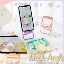 Chair - Shaped Mobile Stand – Stylish Phone Holder for Home & Office Use (1 Pc) - justgrabit.in | Just Grab It