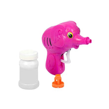 Bubble Gun Elephant Hand Pressing Bubble Gun Toy for Kids Bubble Liquid Bottle with Fun Loading - Justgrabit Inc.