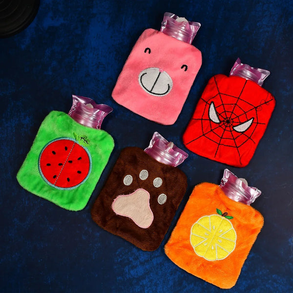 Mini 1pc Mix design hot water bag for pain relief. - justgrabit.in | Just Grab It