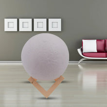 Moon Night Lamp with Plastic Stand Night Lamp for Bedroom (19 x14 Cm / 1 Pc) - justgrabit.in | Just Grab It