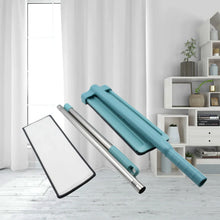 High Quality Flat Mop Floor Cleaning Mop 360° Rotating Microfiber Dust Mop, Hardwood Floor Mop, Dust Flat Mop, for Home/ Office Floor Cleaning Reusable Dust Mops - justgrabit.in | Just Grab It