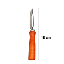 Wooden Handle and Stainless Steel Vegetable Peeler - Justgrabit Inc.
