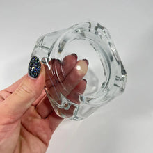 Glass Brunswick Crystal Quality Cigar Cigarette Ashtray Round Tabletop for Home Office Indoor Outdoor Home Decor - justgrabit.in | Just Grab It