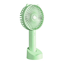 Portable Classic Hand Fan 3 - Speed Table Fan for Office School Home Use - justgrabit.in | Just Grab It