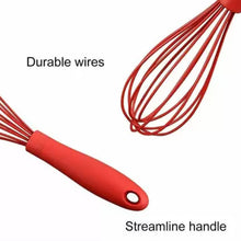 Manual Whisk Mixer Silicone Whisk, Cream Whisk, Flour Mixer, Rotary Egg Mixer, Kitchen Baking Tool. - Justgrabit Inc.