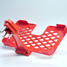 Multi - Purpose Wall Holder Stand for Mobile Charging (Red) - justgrabit.in | Just Grab It