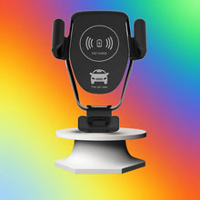 Car Phone Holder Wireless Car Charger 10W Qi Fast Charging Car Charger Gravity Auto Clamping 360Â° Rotation Air Vent Car Mount Holder - Justgrabit Inc.