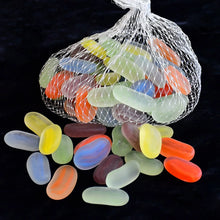 Glass Gem Stone, Flat Round Marbles Pebbles for Vase Fillers, Attractive pebbles for Aquarium Fish Tank. - Justgrabit Inc.