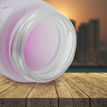 Motivational Glass Water Bottle Colorful potable Water Glass Bottle With Rubber Band, Daily Intake Hourly Water Bottle to Ensure You Drink Enough Water Throughout The Day Reusable Cycling Gym, Workout Fitness Bottle (350 ML) - Justgrabit Inc.
