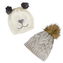 Mix Design Winter cap for Women Warm Thick Cotton Lining Skull Cap Warm Cap Outdoor Sports Hat for Ladies - Justgrabit Inc.