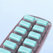 12 - Grid Silicone Ice Cube Tray - Food - Grade Square Ice Maker, Easy Release Bottom - justgrabit.in | Just Grab It