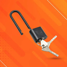 Lock with Key Metal Locker 1 Set Padlock Mini Padlock Beam Plastic, Copper Alloy, Iron Alloy Black Metal Storage Cabinet Safety Padlock 3 Additional keys (1 pc) - justgrabit.in | Just Grab It