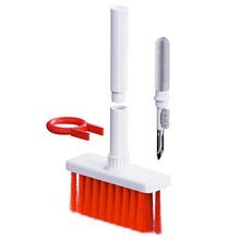 5in1 Multi - Function Soft Dust Clean Bush for Computer Cleaning, with Corner Gap Duster Keycap Puller Remover for Gamer Pc (White) - Justgrabit Inc.