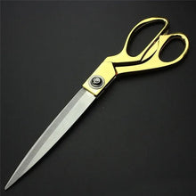 Gold Plated Professional Cloth Cutting Scissor - Justgrabit Inc.