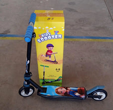 Foldable Kids Ride - On Scooter – 2 - Wheel, Height Adjustable (4 - 8 yrs, Multicolor) - justgrabit.in | Just Grab It