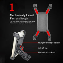 Bike Phone & Mobile Mount Anti Shake and Stable Cradle Clamp with 360° Rotation - justgrabit.in | Just Grab It
